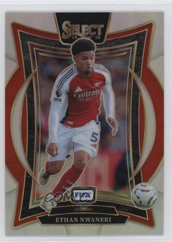 Ethan Nwaneri 2024 Panini Select FIFA Silver Prizm #12