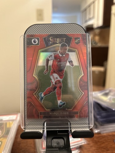 Marquinhos 2022 Panini Select EPL Red Prizm #155