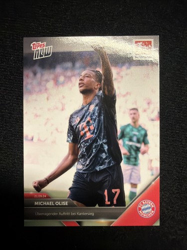 Michael Olise 2024 Topps Now Bundesliga #023