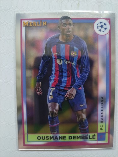 Ousmane Dembele 2023 Topps Merlin Chrome #51