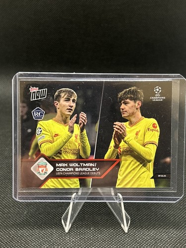 Conor Bradley 2021 Topps Now UEFA Champions League #89