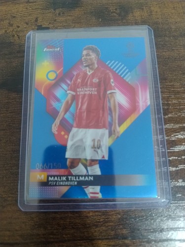 Malik Tillman 2023 Topps Finest Blue Refractor /150
