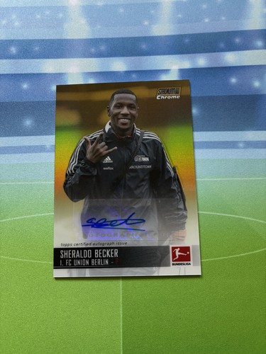 Sheraldo Becker 2021 Topps Stadium Club Gold /50