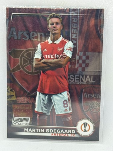 Martin Ødegaard 2023 Topps Stadium Club Chrome UEFA #87