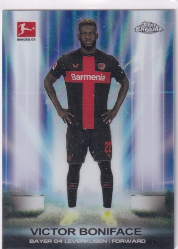 Victor Boniface 2024 Topps Chrome Bundesliga Ultrabeam #UB-6