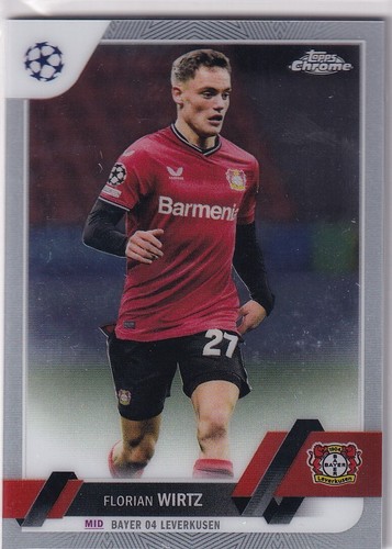 Florian Wirtz 2023 Topps Chrome UEFA Champions League #27