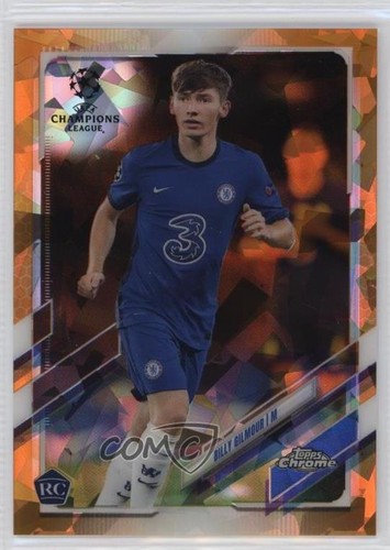 Billy Gilmour 2020 Topps Chrome Orange Refractor /50