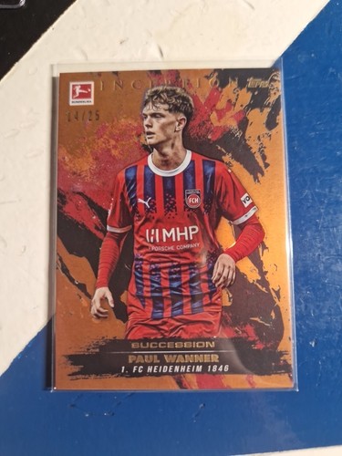 Paul Wanner 2024 Topps Inception Bundesliga /25
