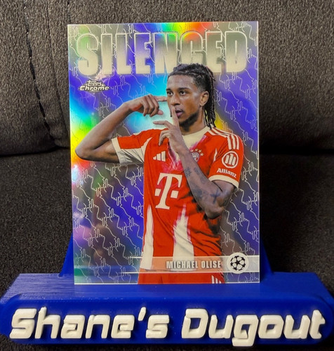 Michale Olise 2025 Topps Chrome UEFA #SHH-7