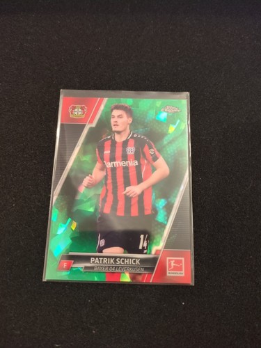 Patrik Schick 2021 Topps Chrome Sapphire Bundesliga Sapphire /75
