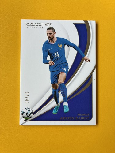 Adrian Rabiot 2024 Panini Immaculate Collection /40