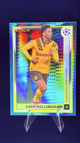 Jude Bellingham 2022 Topps Merlin Chrome UEFA Aqua #29