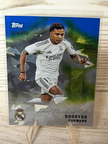 Rodrygo 2025 Topps Real Madrid Team Set 25/150