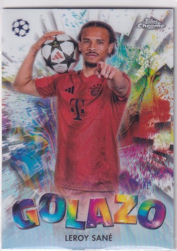 Leroy Sane 2025 Topps Chrome UEFA Champions League #GZ-16