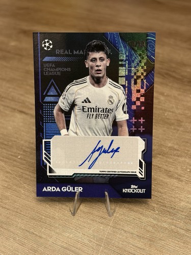Arda Guler 2025 Topps UEFA Club Competition Knockout /99