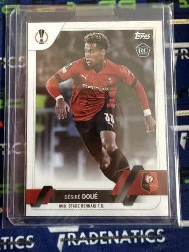 Desire Doue 2023 Topps Chrome UEFA Club Competitions #48