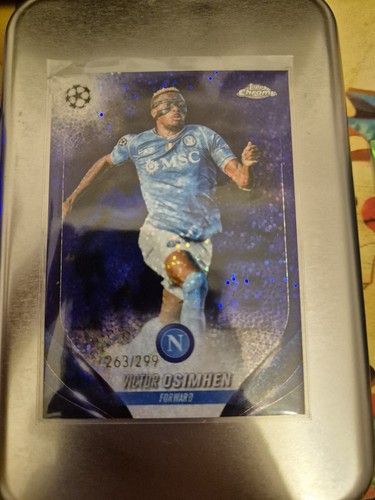 Victor Osimhen Topps Chrome UCC /299