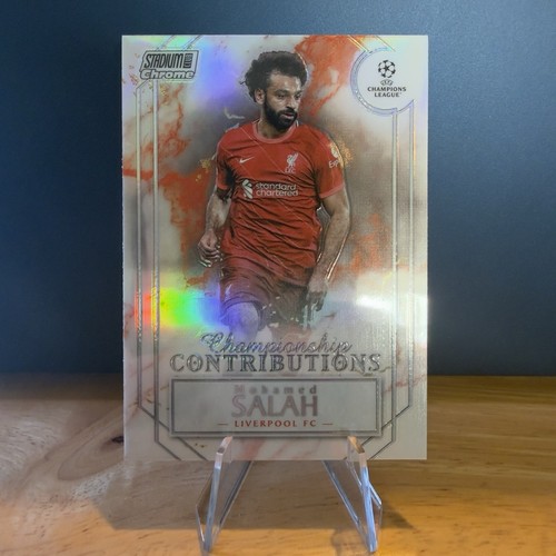 Mohamed Salah 2021 Topps Stadium Club Chrome UEFA Champions League #CC-MS