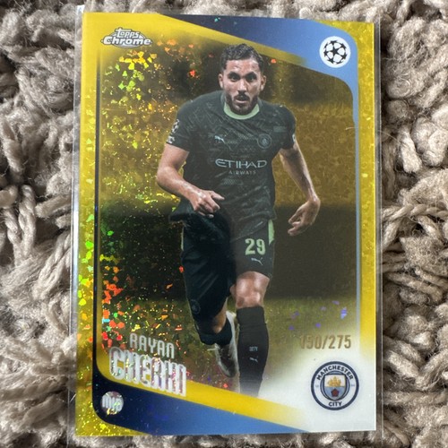 Rayan Cherki Topps Chrome UCC /275
