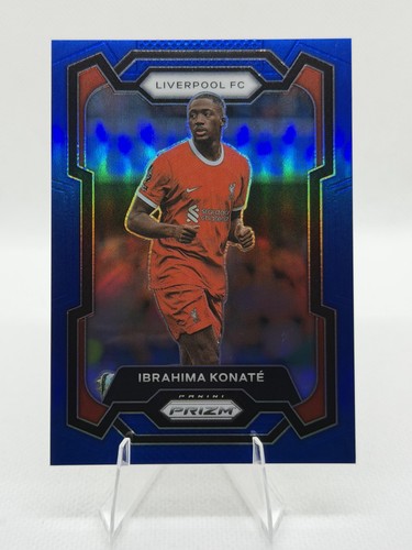 Ibrahima Konate 2023 Panini Prizm Premier League Blue 82/299
