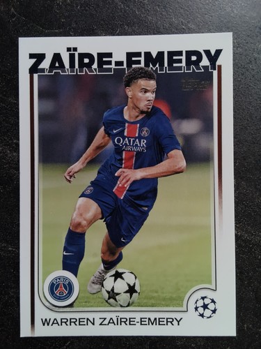 Warren Zaire-Emery 2024 Topps UCC UEFA 2024/25 #197