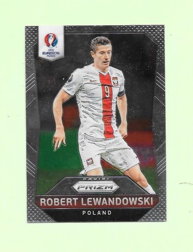 Robert Lewandowski 2016 Panini Prizm UEFA EURO Silver #138