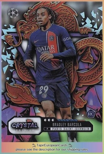 Bradley Barcola 2024 Topps Crystal #63