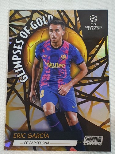 Eric Garcia 2021 Topps Chrome Stadium Club Gold #GG-EG