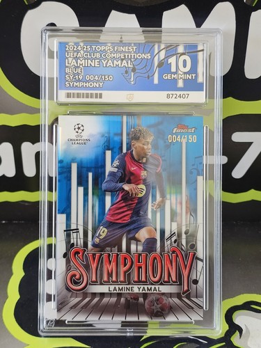 Lamine Yamal Finest Blue Refractor