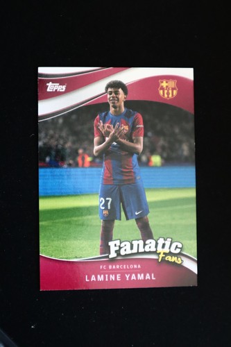 Lamine Yamal 2023 Topps FC Barcelona Fanatic Fans #FF-4