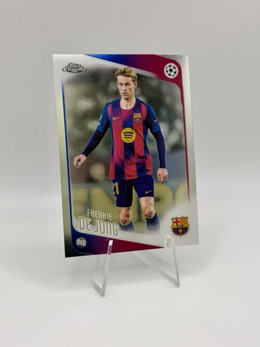 Frenkie De Jong 2025 Topps Chrome UCC #6