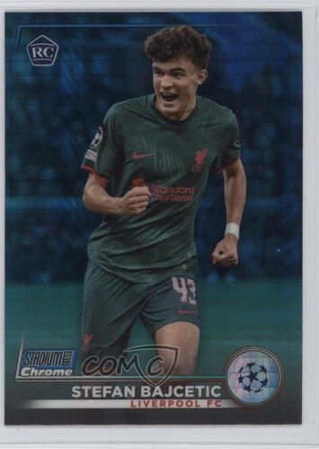 Stefan Bajcetic 2022 Topps Stadium Club Chrome UEFA #43
