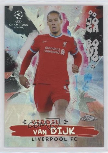 Virgil Van Dijk 2020 Topps Chrome UCL #JB-12