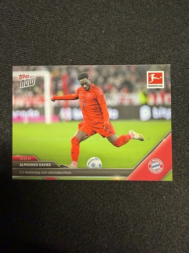 Alphonso Davies 2025 Topps NOW #25