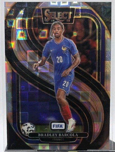 Bradley Barcola 2024 Panini Select FIFA Pandora Prizm #172