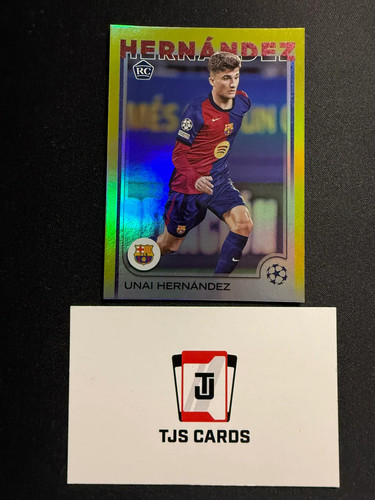 Unai Hernandez 2024 Topps UCC Yellow /175