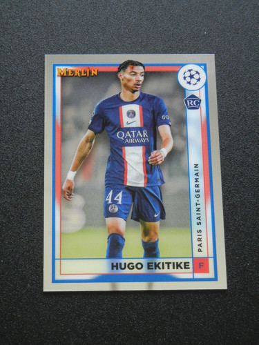 Hugo Ekitike 2023 Topps Merlin Chrome #100