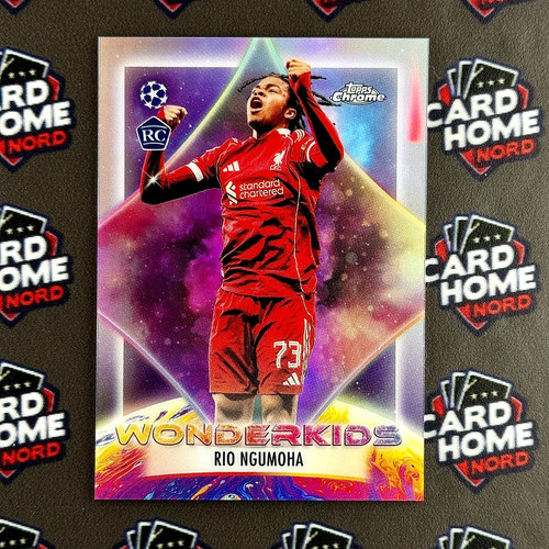 Rio Ngumoha 2025 Topps Chrome UCC #WK-1