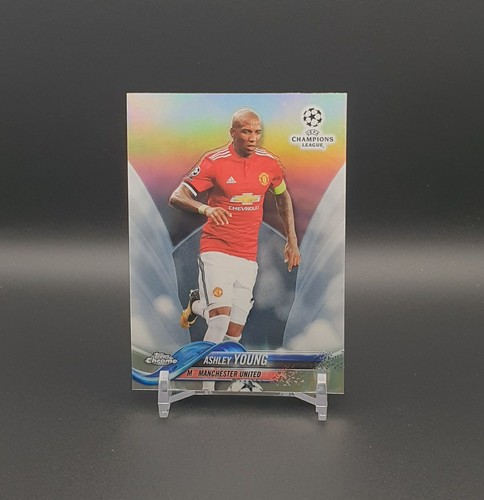 Ashley Young 2017 Topps Chrome UEFA Champions League Refractor #17