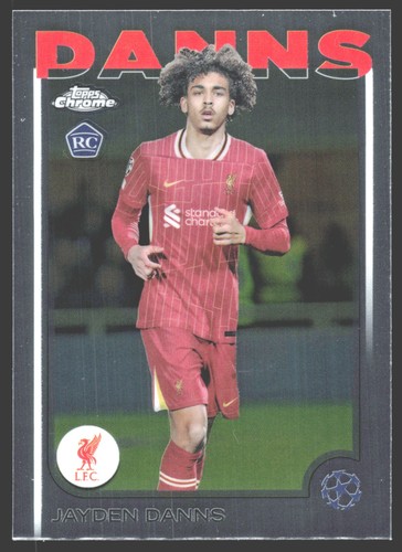 Jayden Danns 2024 Topps Chrome UEFA Club Competitions #193