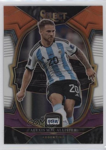 Alexis Mac Allister 2022 Panini Select FIFA Multicolor Prizm 27/5