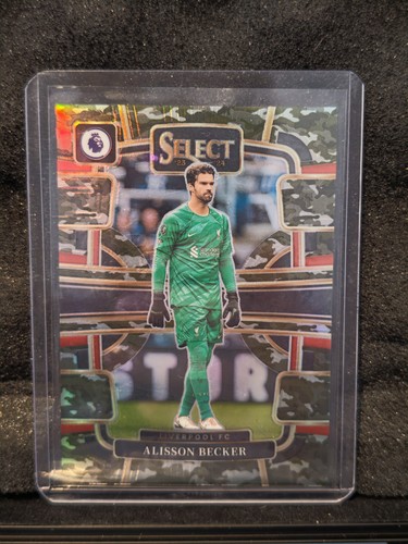 Alisson Becker 2024 Panini Select Premier League Camo Prizm /175