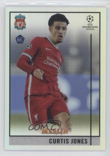 Curtis Jones 2020 Topps Merlin Chrome UCL Refractor #41