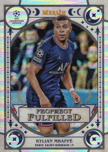 Kylian Mbappé Merlin Collection Chrome 