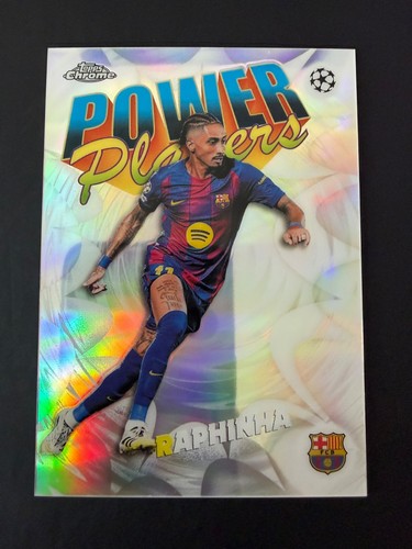 Raphinha 2025 Topps Chrome UCC /26