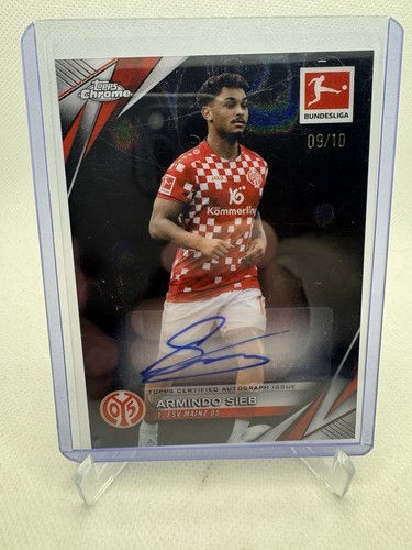 Armindo Sieb 2024 Topps Bundesliga Chrome Black /10