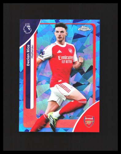 Declan Rice 2025 Topps Chrome Sapphire #14