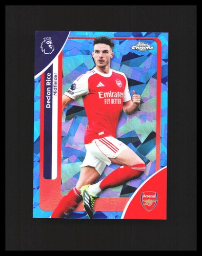 Declan Rice 2021 Topps Chrome Sapphire #14