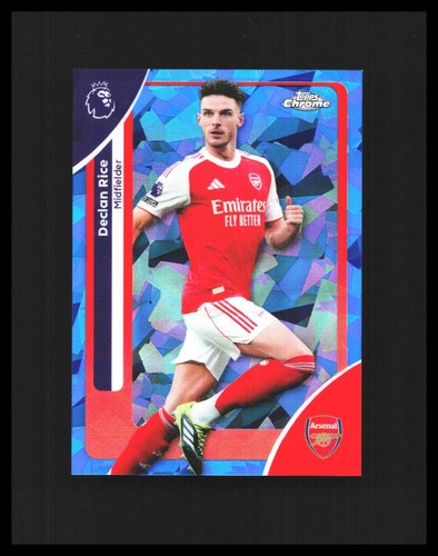 Declan Rice 2021 Topps Chrome Sapphire #14