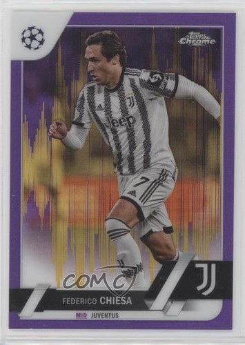 Federico Chiesa 2022 Topps Cromo UEFA Clubes Competiciones #83